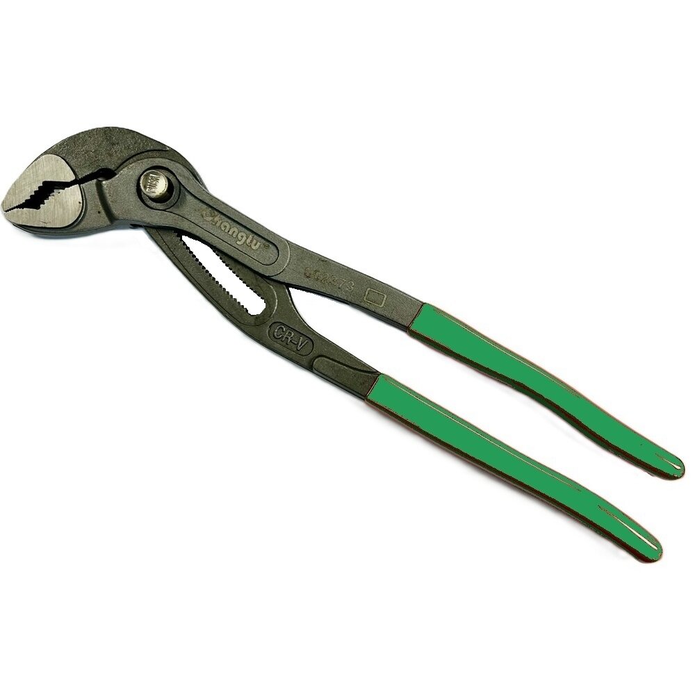 ⬡ Santechninės replės dėžutės tipo lenktos su fiksavimu L=300mm (CL602373, CHANGLU TOOLS)