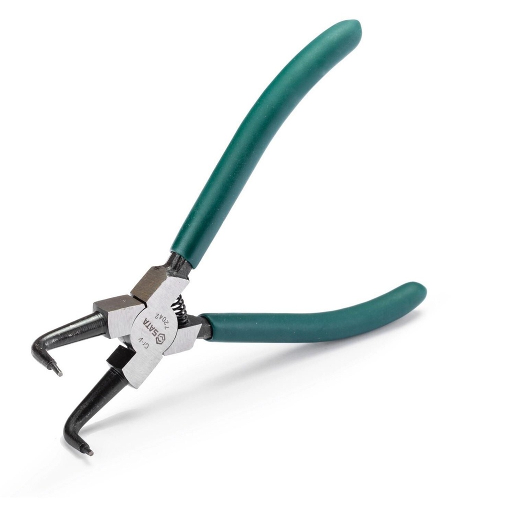 ⬡ Replės žiedams. Vidinės. Lenktos 5", L=125 mm (ST72041ST, SATA)