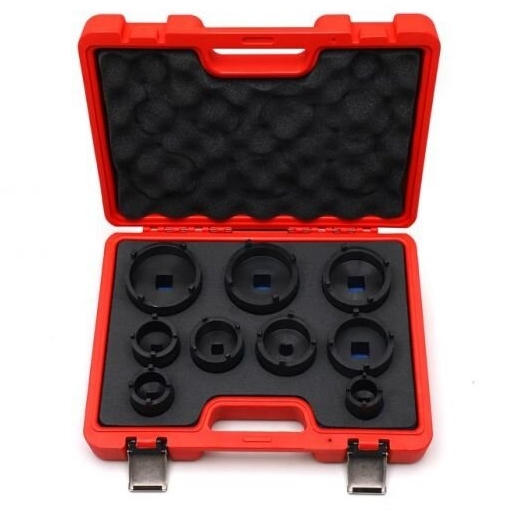 ⬡ Inside tooth groove bearing lock nut set (9pcs) KM0-KM12 (KD12536)