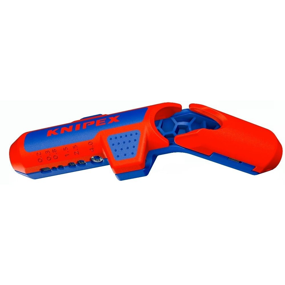 ⬡ PV kabelio nuvalymo įrankis KNIPEX ErgoStrip (169503SB, KNIPEX)