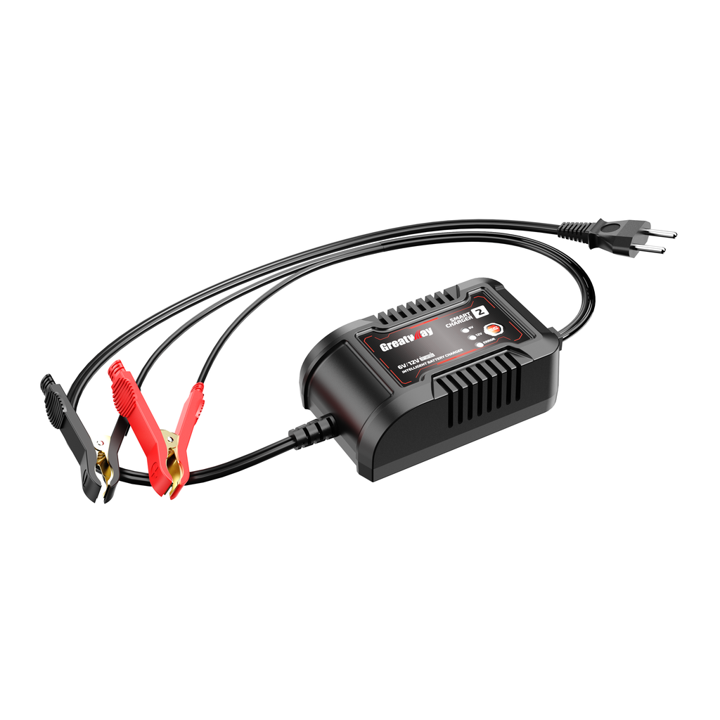 ⬡ Smart battery charger/maintainer 6/12V 2A 48Ah (HFP2DV)