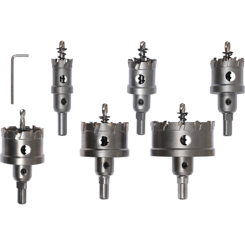 ⬡ Gręžimo karūna metalui 22-65 mm (TCT) (YT44077, YATO)