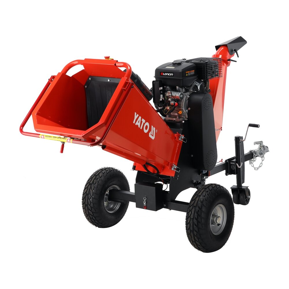⬡ Benzinis šakų smulkintuvas 9kW Ø150mm (YT86158, YATO)