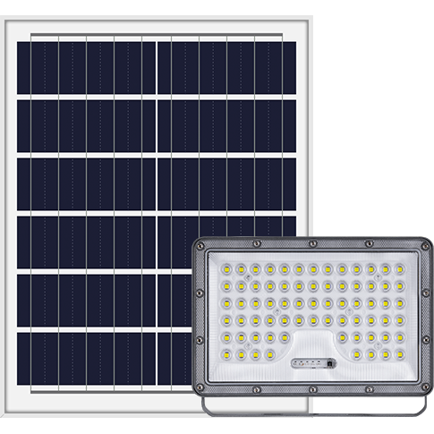 ⬡ Solar wall light with motion / daylight sensor 200W 6500K (LFT120C200W, LUMIO)