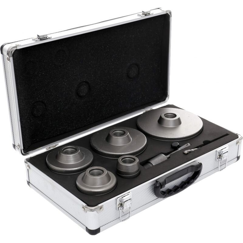 ⬡ Gręžimo karūnų rinkinys mūrui (7vnt) 40/125mm (KD10276)
