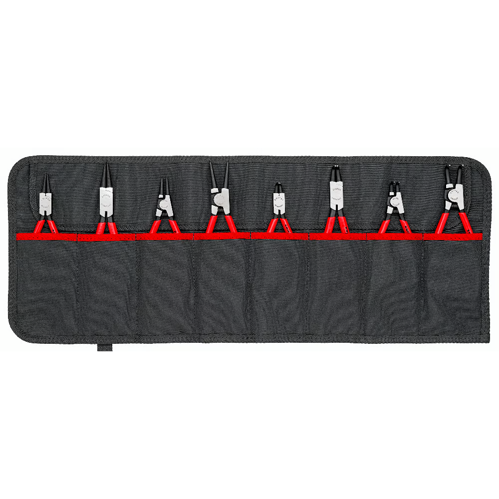 ⬡ Circlip Pliers Set, 8 pcs. KNIPEX (001958V01, KNIPEX)