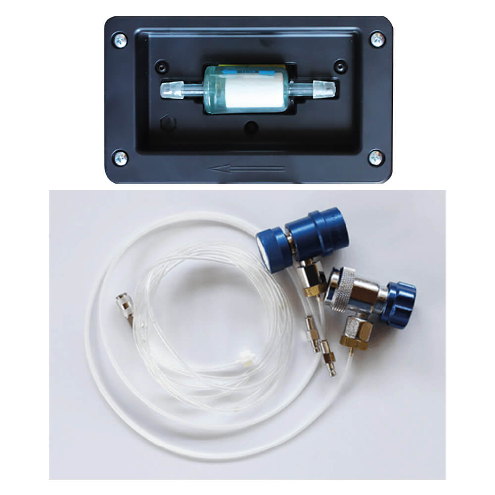 Dual refrigerant analyser R134a/R1234yf, internal kit for Breeze ADV (01.000.263/NEW, SPIN)