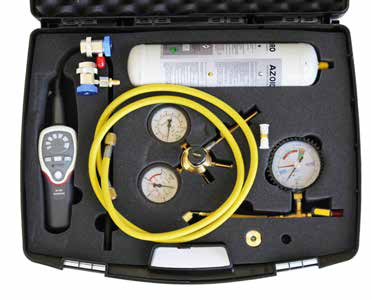 Nitrogen/hydrogen cylinder 1100 ml, SPIN (01.090.07)