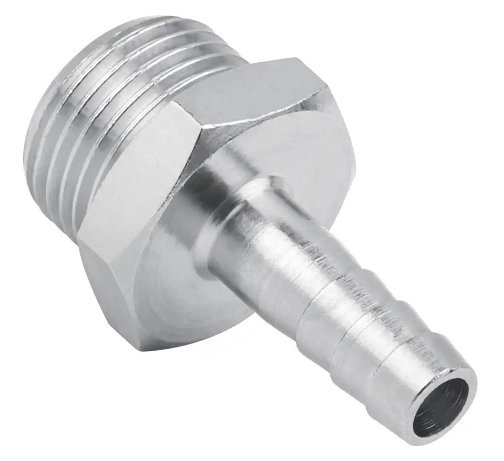 ᴿᴰ RQS žarnos nipelinė jungtis 6 mm, išorinis sriegis 3/8″ (05-00-85, REDATS)