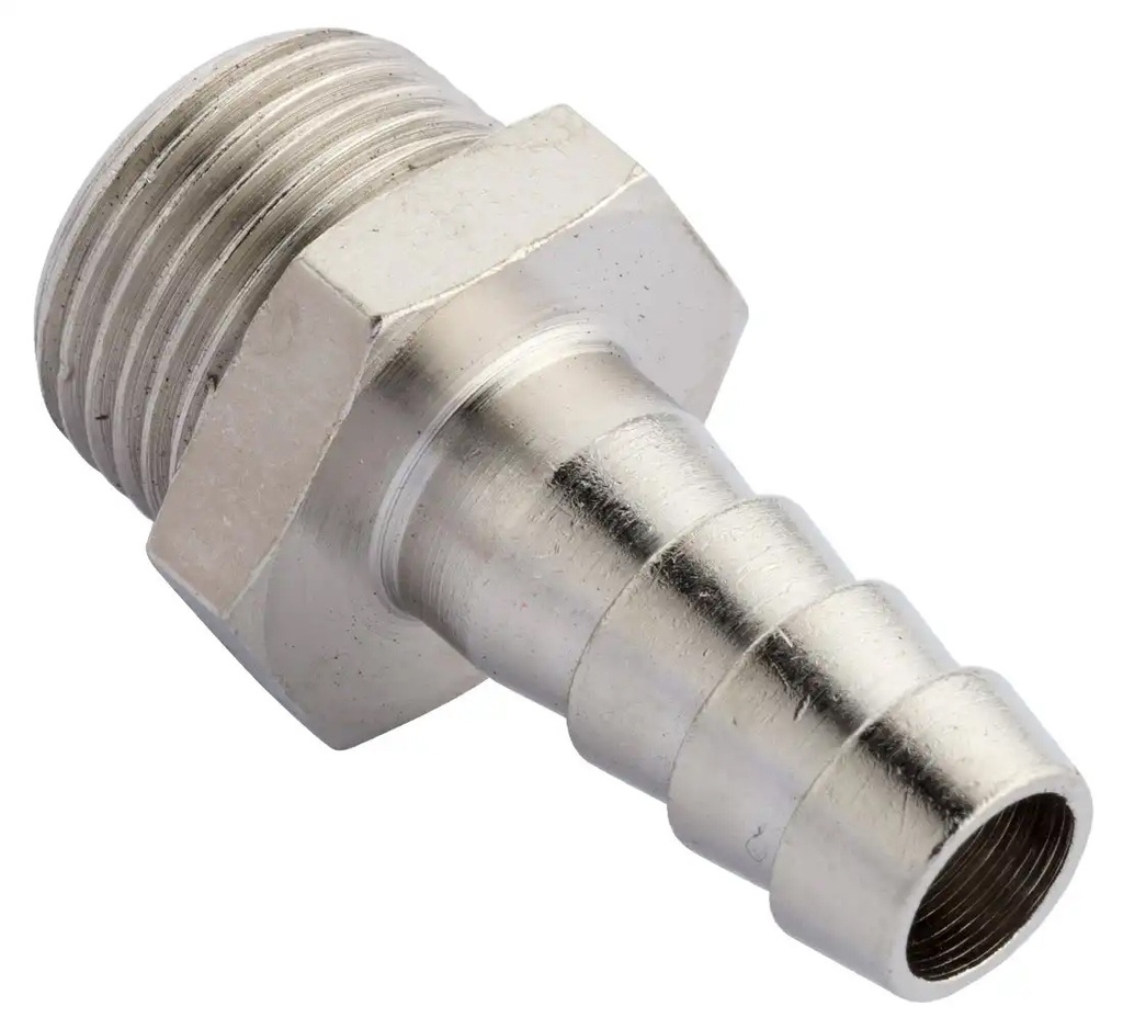 ᴿᴰ RQS hose nipple joint 9 mm, male thread 3/8″ (05-00-88, REDATS)