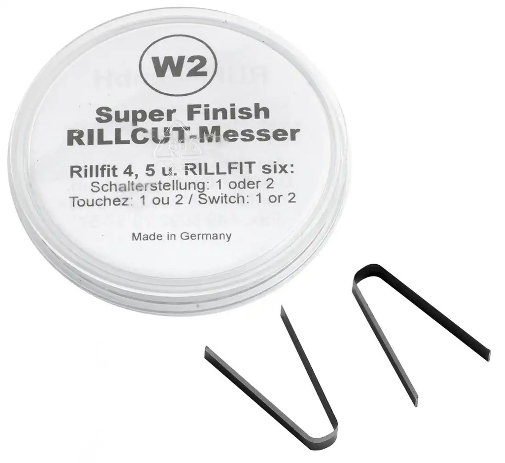 ᴿᴰ Rillcut asmeņi RILLFIT W-2 ierīcei, 5–6 mm (18-00-28, REDATS)