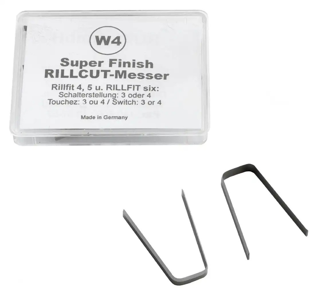 ᴿᴰ Ašmenys Rillcut skirti RILLFIT W-4, 9-13 mm (18-00-30, REDATS)