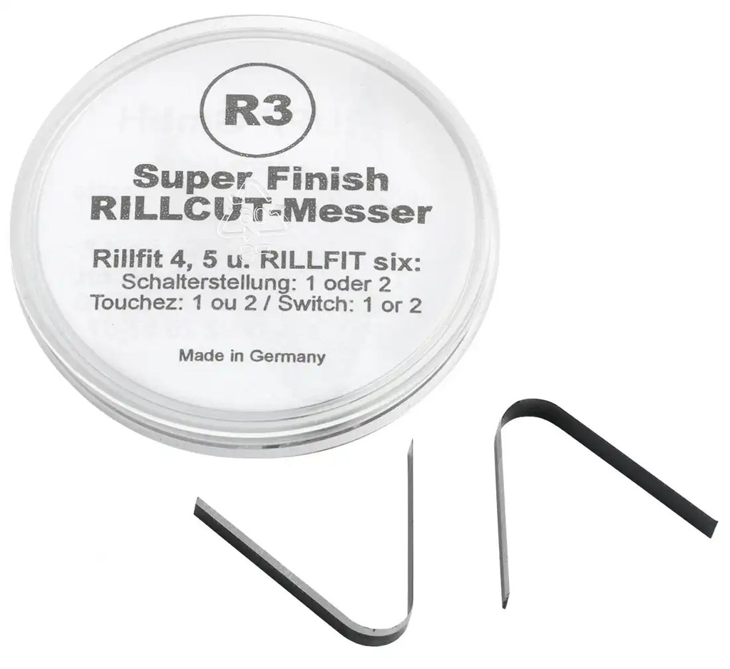 Ašmenys Rillcut skirti RILLFIT R-3, 6-15mm (18-00-24, REDATS)
