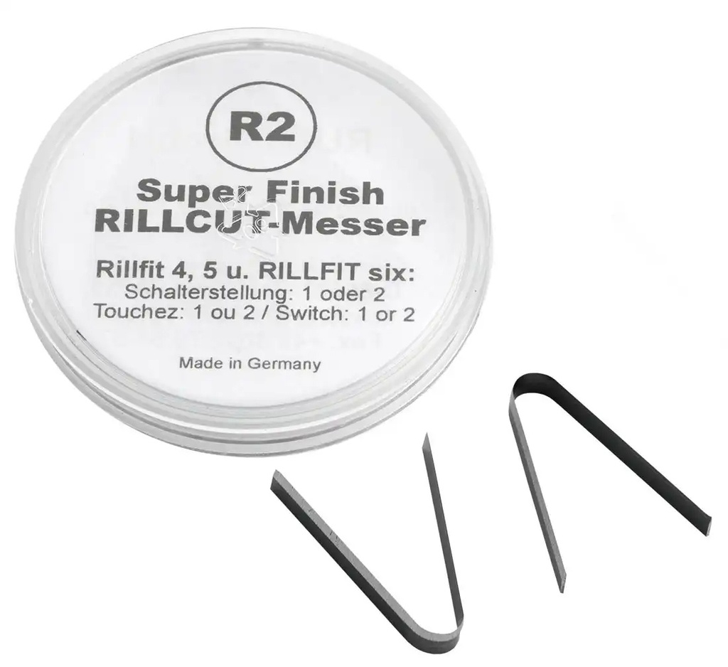 ᴿᴰ Ašmenys Rillcut protektoriaus gilinimui RILLFIT R-2, 5–8 mm (18-00-23, REDATS)