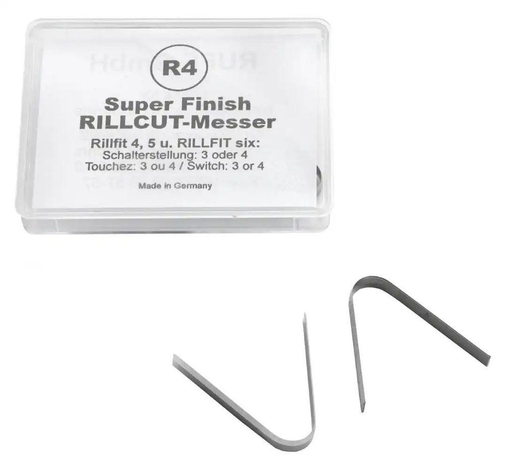 Ašmenys Rillcut skirti RILLFIT R-4, 8-16mm (18-00-25, REDATS)