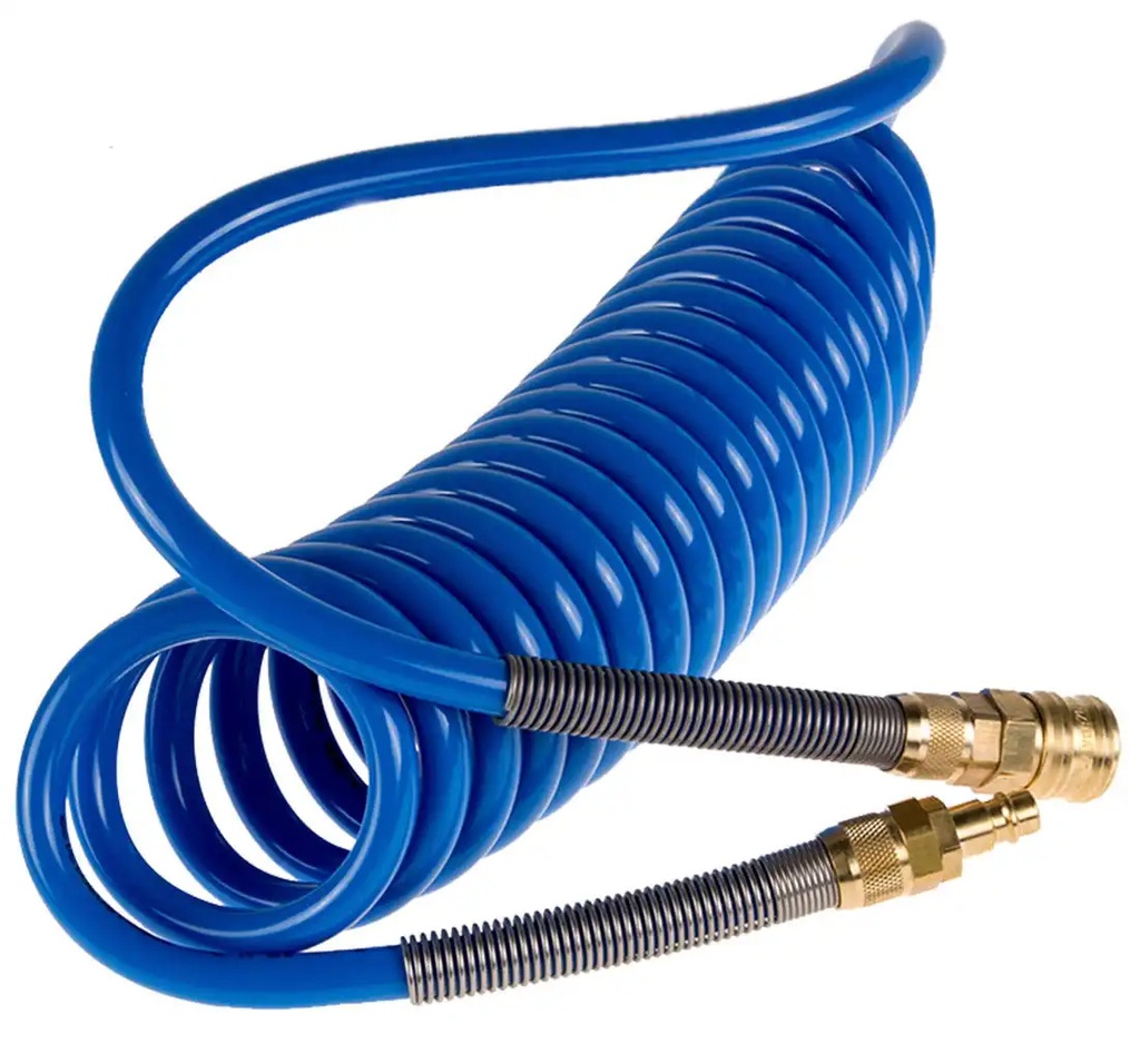 ᴿᴰ Spiral polyurethane hose RQS 12×8 mm, 5 m (05-00-51, REDATS)