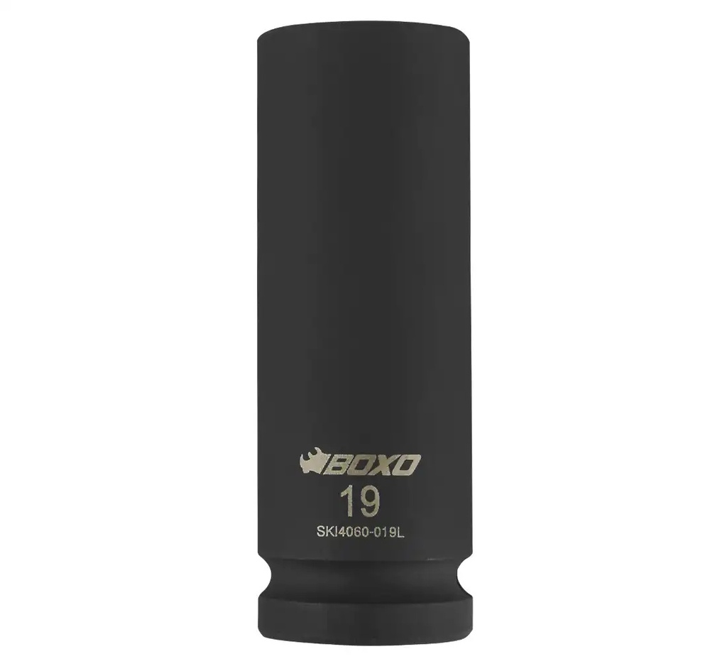 ᴿᴰ Impact socket long BOXO 19 mm, 1/2″ (04-00-52, BOXO)
