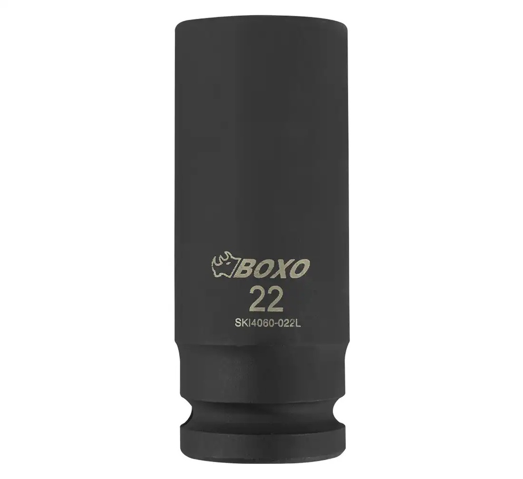 ᴿᴰ Impact socket long BOXO 22 mm, 1/2″ (04-00-55, BOXO)