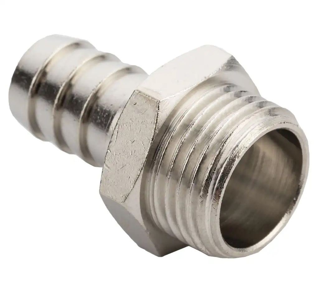 ᴿᴰ RQS šļūtenes nipeļa savienojums 13 mm, ārējā vītne 1/2″ (05-00-80, REDATS)