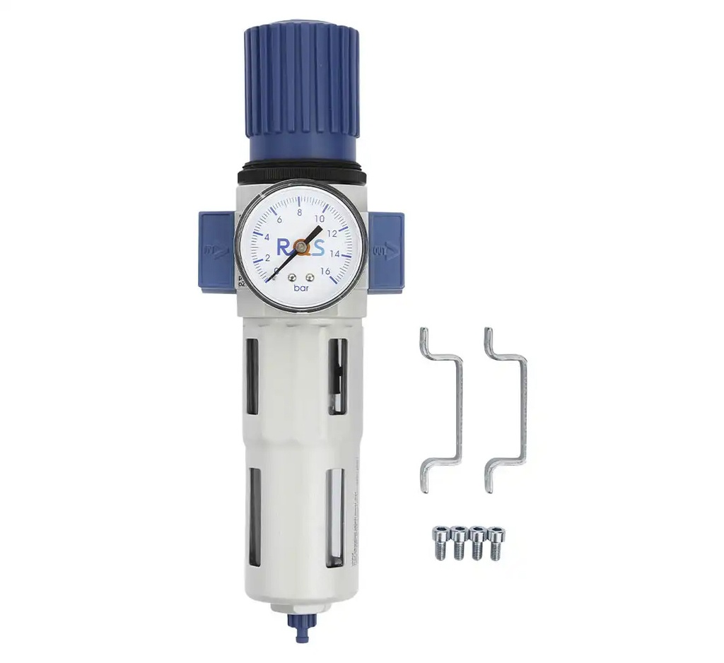 ᴿᴰ Ūdens separators RQS 3/4″ ar manometru (05-00-94, REDATS)