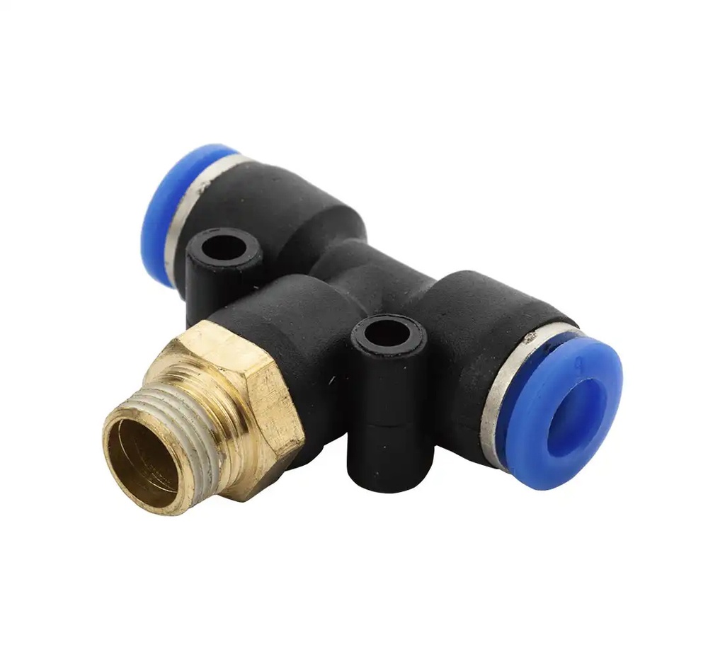 ᴿᴰ Iespraužams T šļūtenes savienojums 6 mm, 1/8″ vītne (26-01-29, REDATS)