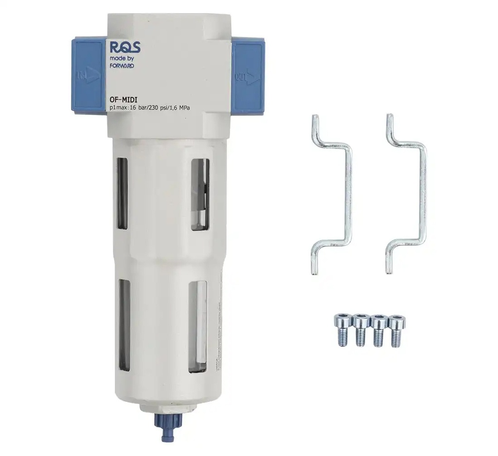 ᴿᴰ Ūdens separators-gaisa žāvētājs RQS 3/4″, 40 µm filtrs (05-01-26, REDATS)