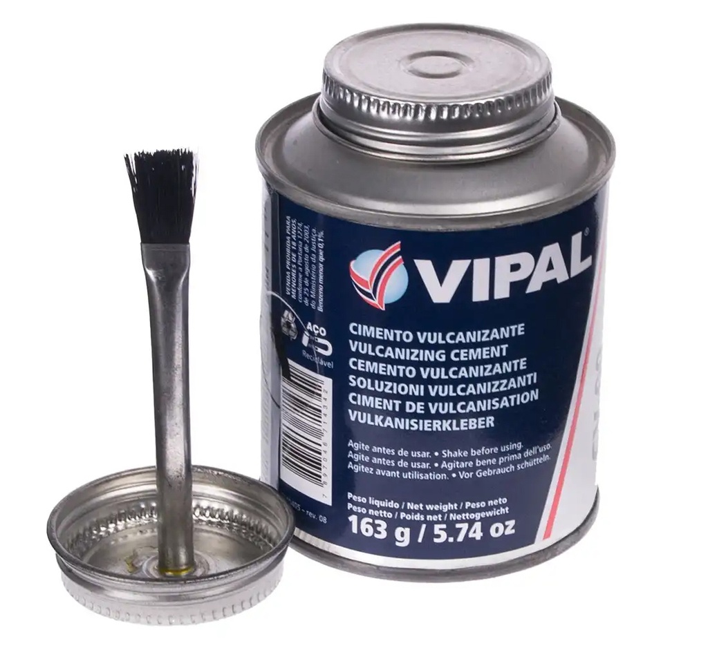 ᴿᴰ Vulkanizacijos klijai VIPAL CV00, 225 ml (02-03-77, VIPAL)