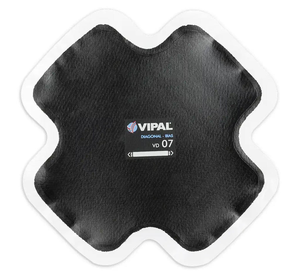 ᴿᴰ Bias tyre patch VIPAL VD07, 300 mm, 1 pc (02-03-89, VIPAL)