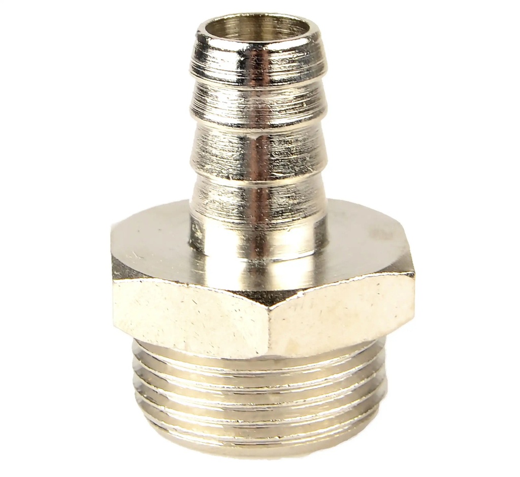 ᴿᴰ RQS šļūtenes uzgalis 13 mm + 3/4″ RECTUS ārējā vītne (05-01-40, REDATS)