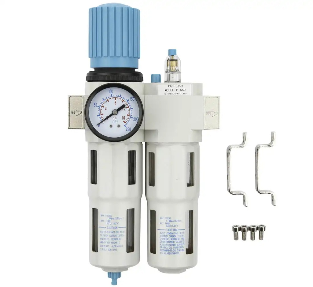 ᴿᴰ Air preparation unit REDATS P-660 3/8" PRO MIDI (05-01-64, REDATS)