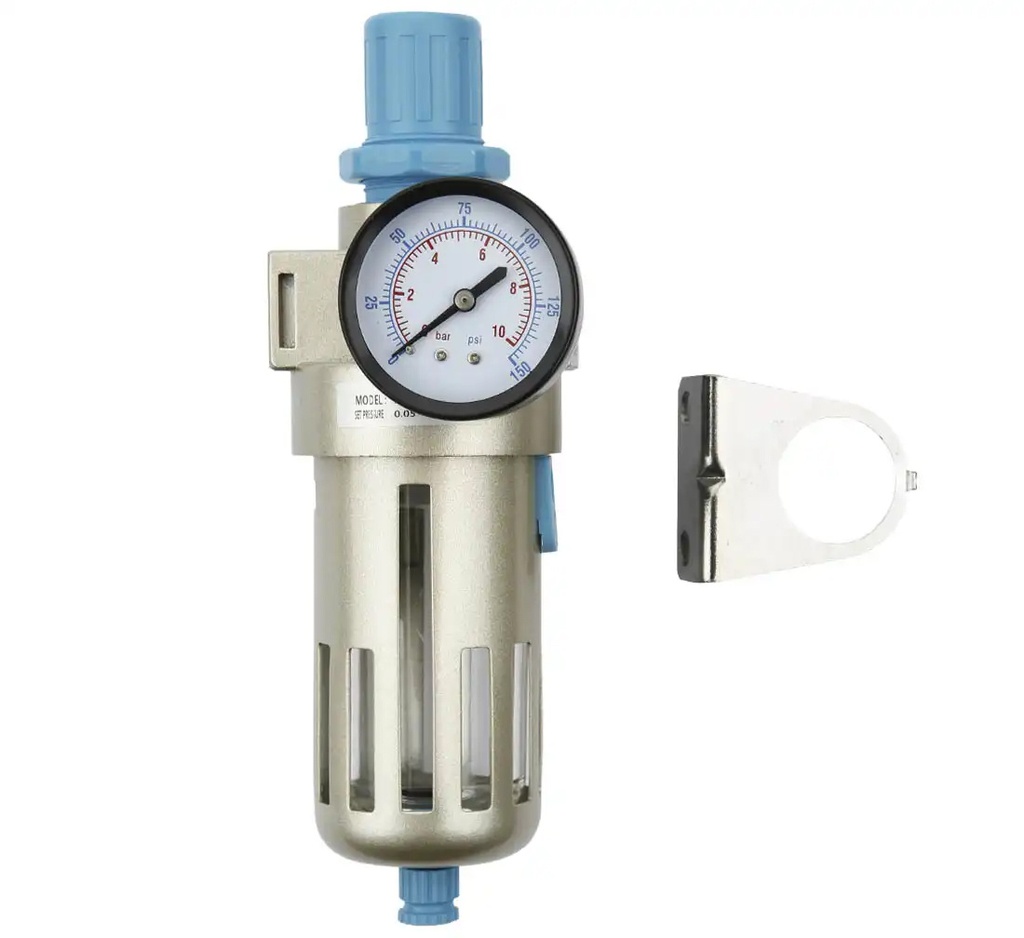 ᴿᴰ Vandens separatorius su manometru P-720 1/2″ STD (05-01-88, REDATS)