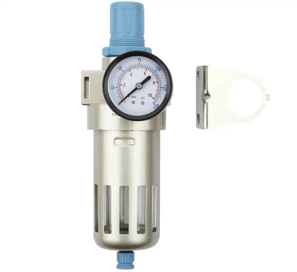 ᴿᴰ Vandens separatorius su manometru P-710 3/8″ STD (05-01-87, REDATS)