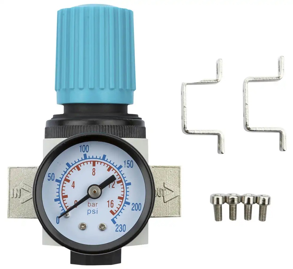 ᴿᴰ Pressure regulator P-910, 1/4″, PRO (05-01-78, REDATS)