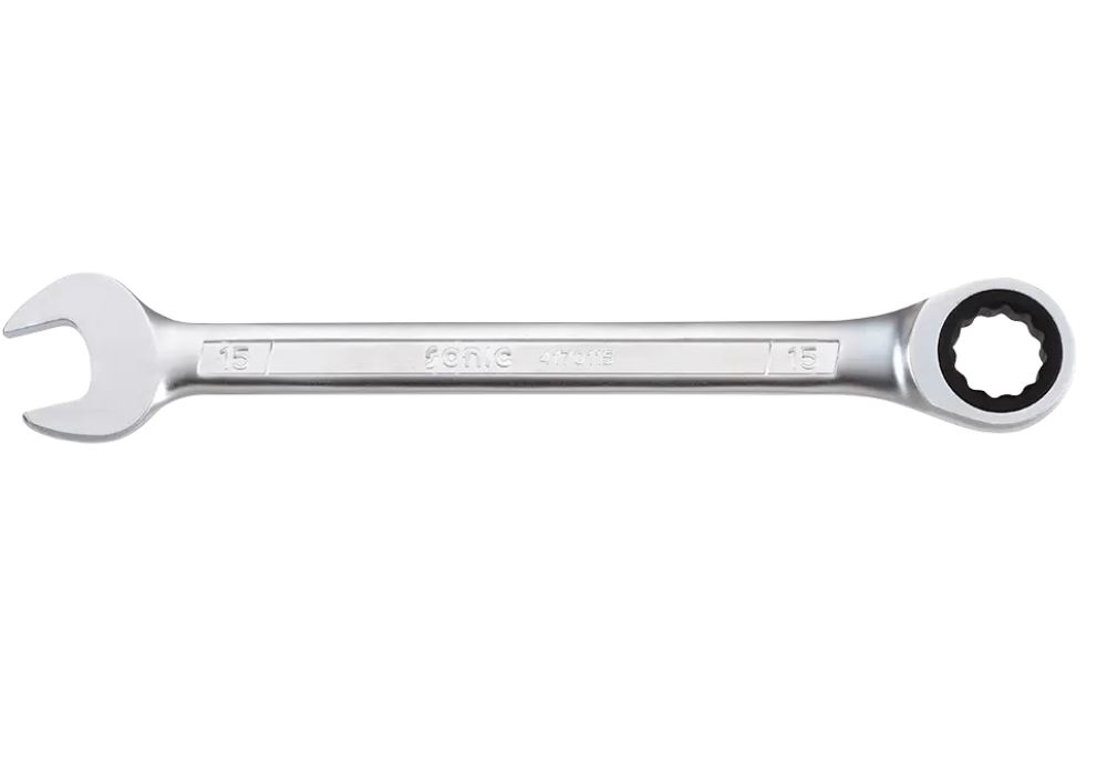 Sonic plokščias terkšlinis žiedinis raktas 14 mm, 12 briaunų (4170114, SONIC)