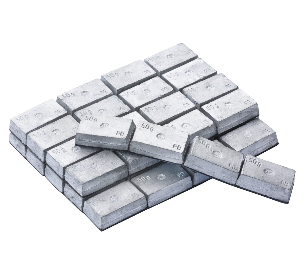 ᴿᴰ Lipnūs svareliai sunkvežimių ratams 4×50 g, 10 vnt. (01-02-61, REDATS)