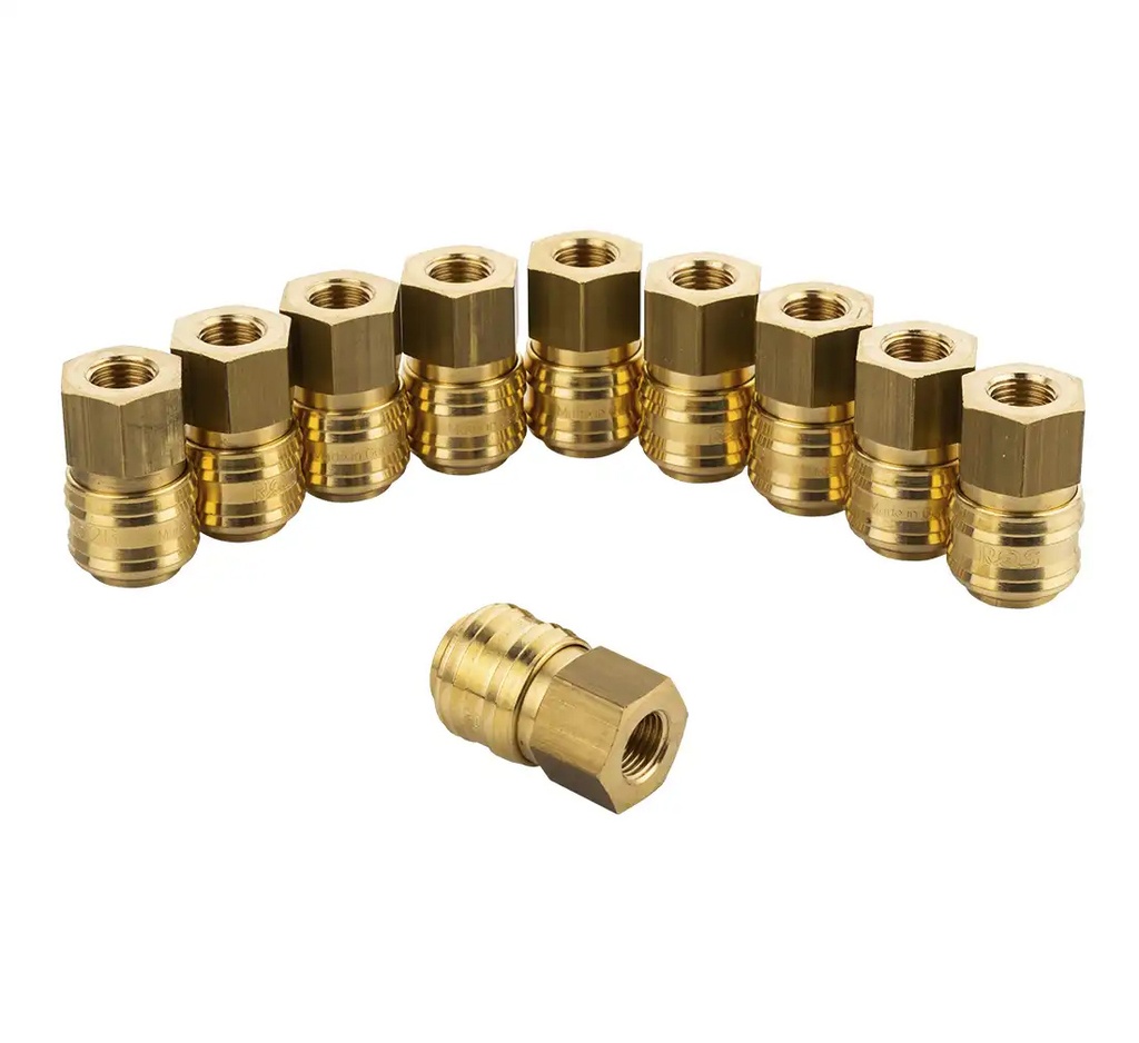ᴿᴰ Savienojums RQS 26-G 1/4" iekšējā vītne, 10 gab. (05-02-12, REDATS)