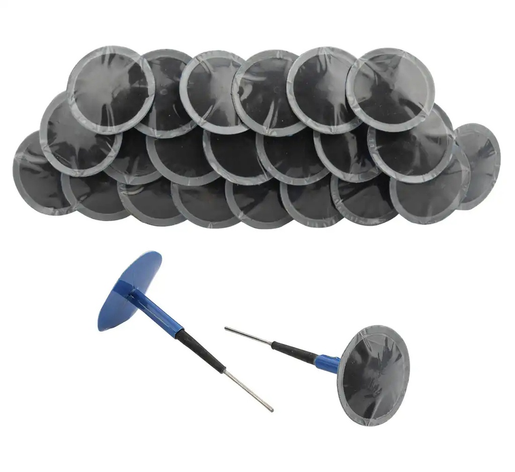 ᴿᴰ Repair mushrooms REDATS with patch, 4 mm, 24 pcs (02-04-08, REDATS)