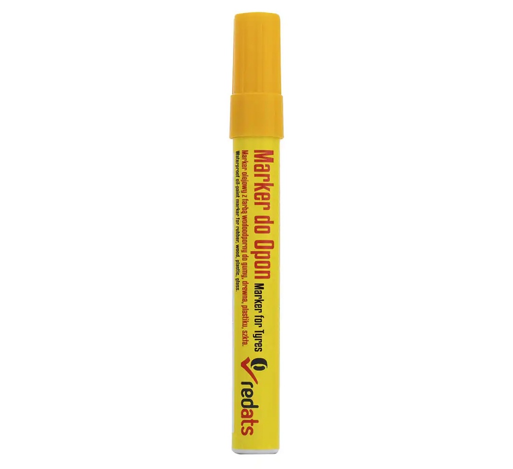 ᴿᴰ Oil marker for tyres REDATS, yellow, 1 pcs (04-03-55, REDATS)