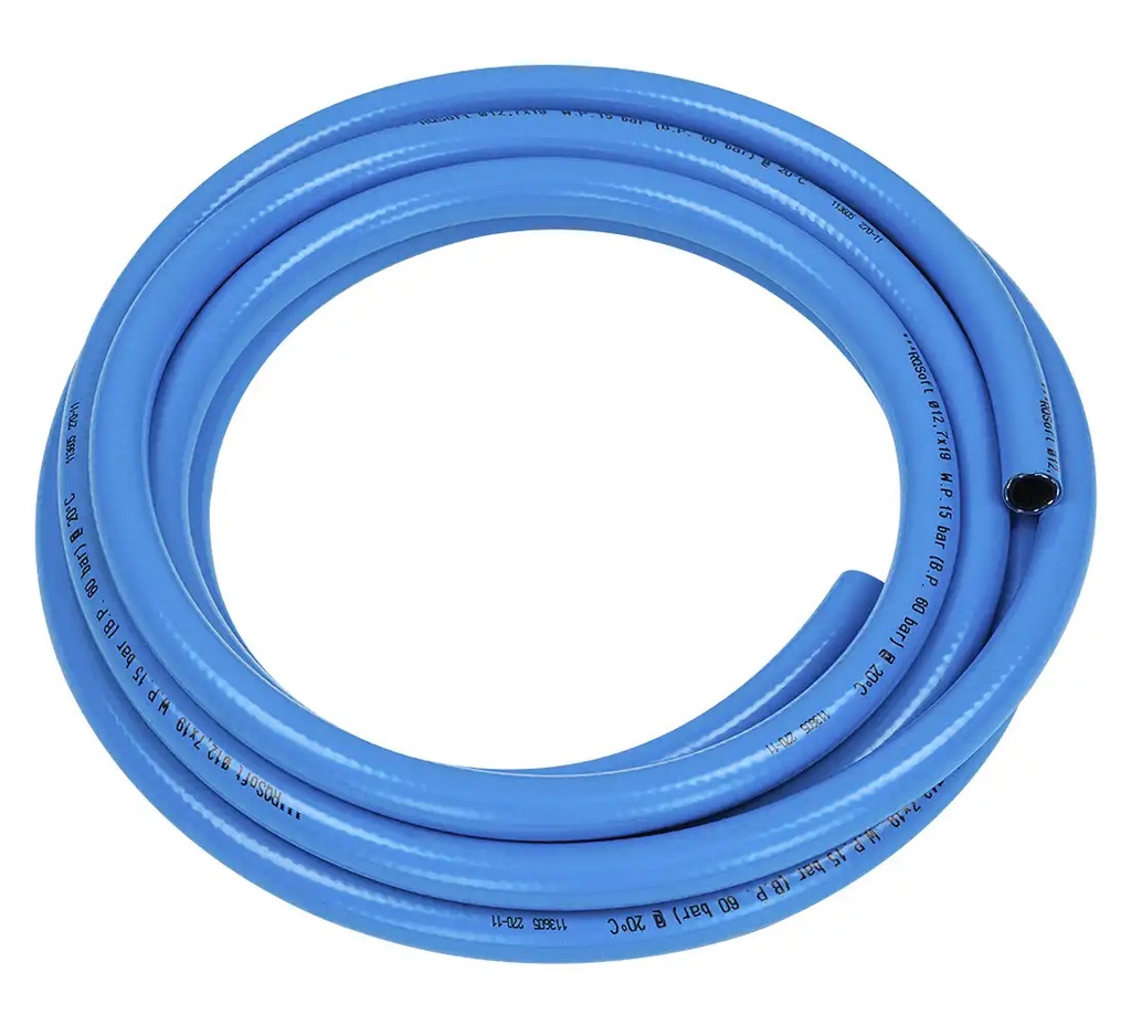 ᴿᴰ Taisna poliuretāna šļūtene RQSoft 12,7×19 mm, 5 m (05-02-48, RQS)