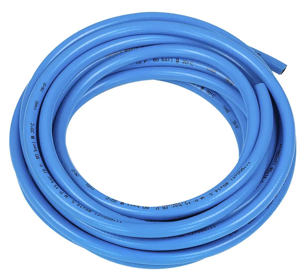 ᴿᴰ Straight polyurethane hose RQSoft 9.0×14.5 mm, 10 m (05-02-59, RQS)