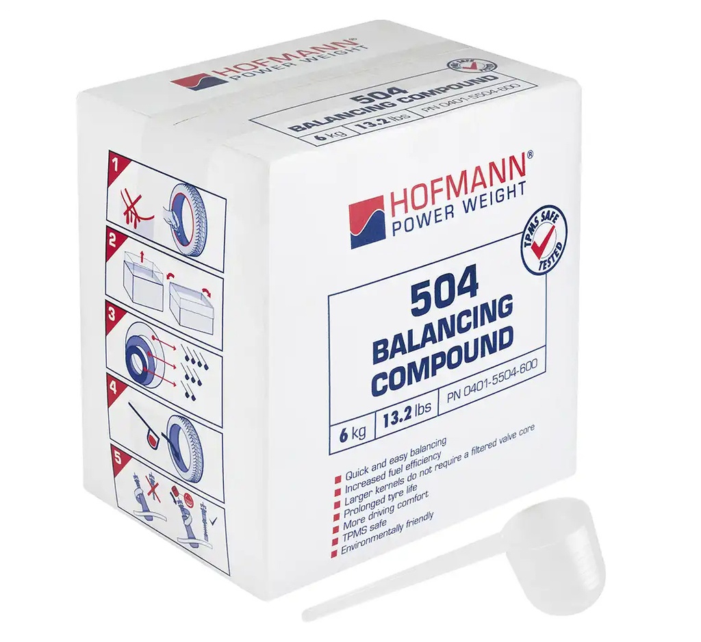 ᴿᴰ Riteņu balansēšanas pulveris HOFMANN, 6 kg (08-01-31, HOFMANN)