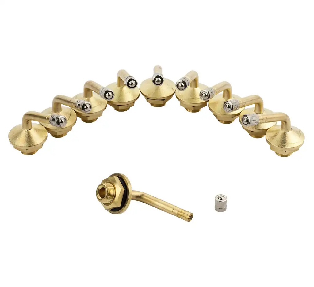 ᴿᴰ Betūris sunkvežimių ratų ventilis V3-15-1, 10 vnt. (03-01-59, REDATS)