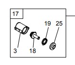 Rezerves daļa (RAVAGLIOLI) (058098011, RAVAGLIOLI)