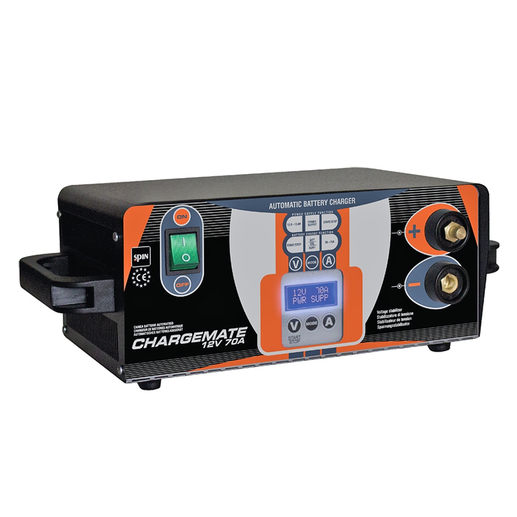 Akumuliatorių kroviklis CHARGEMATE, 70 A (03.024.20, MARCO TOOLS)