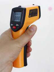Lāzera infrasarkanais termometrs ST380B, -50/+400 °C (04.013.05, MARCO TOOLS)