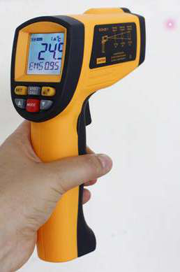 Skaitmeninis infraraudonųjų spindulių termometras -30/+1150 °C (04.014.01, MARCO TOOLS)