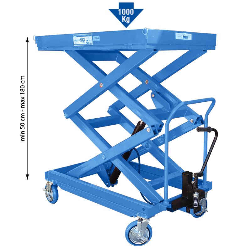 EV battery pack lifting platform 1000 kg (05.085.16B, MARCO TOOLS)