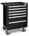 Instrumentu ratiņi TMX PROFI PLUS ar 6 atvilktnēm, melni (05.088.100X, MARCO TOOLS)