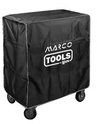 Apsauginis dangtis įrankių vežimėliui (05.088.113, MARCO TOOLS)