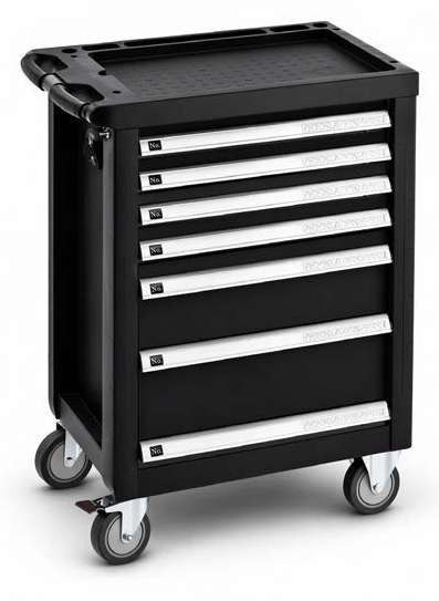 TRUCK tool trolley with 7 drawers and 232 tools (05.088.155, MARCO TOOLS)